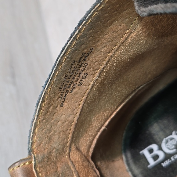 Born Women Temple Ankle Leather Boots shoes sz 8 - Picture 7 of 12